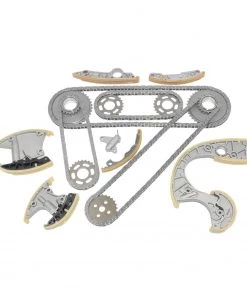 HJL Autoparts Timing Chain Kit For VW Touareg Phaeton 3.0 TDi 4 Motion BUN BKS BMK W/Gears - #HJ-24711