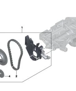 HJL Autoparts Timing Chain Kit+Oil Pump Drive Chain Set For BMW N20 N26 2.0L F10 F22 F30 12-17 - #HJ-02226-F