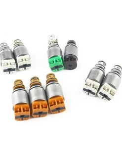 HJL Autoparts 9 PCS 8HP45 8HP70 Transmission Solenoids Set For Audi Q7 Jaguar XJ Range Rover - #HJ-58526-SLD