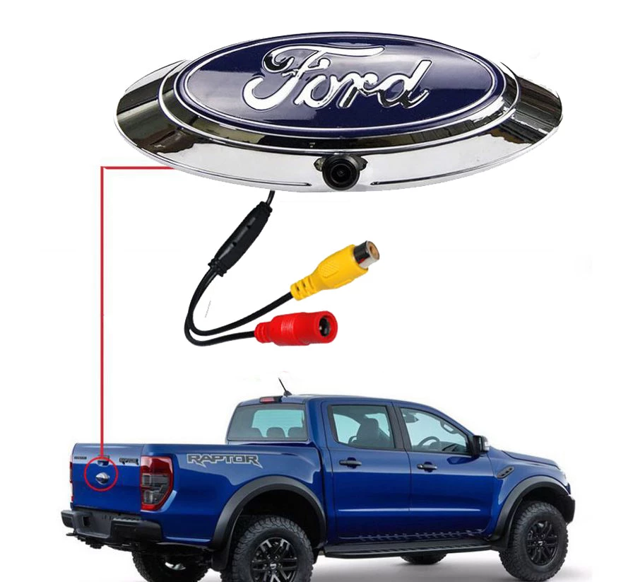 HJL Autoparts Chrome Emblem Logo Backup Camera For FORD F150 F250 F350 2004-2016 - #04912-45100 3 HJL Autoparts Chrome Emblem Logo Backup Camera For FORD F150 F250 F350 2004-2016 - #04912-45100