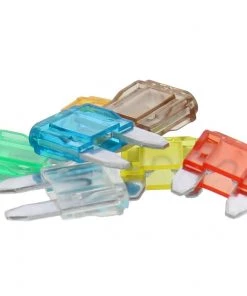 HJL Autoparts 120 Pcs Low Profile Mini Blade Fuse Assortment Set Auto Car Truck ATM - #FUSEO-70140 SMART ACCESSORY