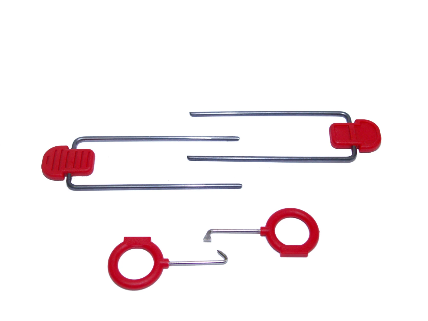 HJL Autoparts 12PCS Plastic Car Radio Door Clip Panel Trim Dash Audio Removal Pry Tool Set-Red - #TOKIT-99812R SMART ACCESSORY