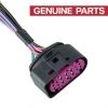 HJL Autoparts Genuine 14 Pin Plug Pigtail Xenon Headlight Connector For AUDI Q5 A4 1J0973737 - #24914-47101