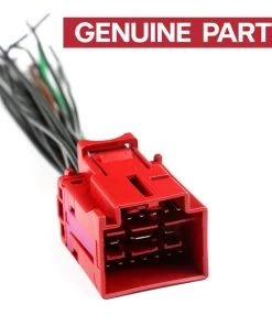 HJL Autoparts Genuine 17 Pin Red Plug Wiring Connector Harness 4F0972575B For Audi A4 A5 A6 Q5 - #24917-47101