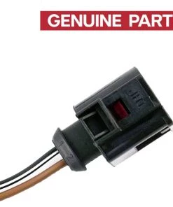 HJL Autoparts Genuine 2-Pin 4D0971992 Electrical Horn Connector Pigtail Plug For AUDI SKODA VW - #24902-47101