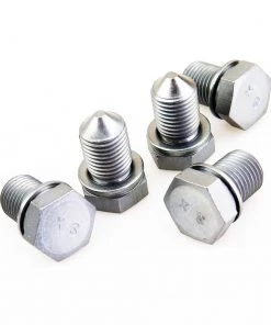 HJL Autoparts Genuine 5xOil Pan Oil Drain Bolt Fit VW Golf Jetta Passat Audi Q5 A6 N90813202 - #HJ-24012-SCW