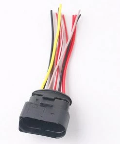 HJL Autoparts Genuine 10-Pin Electric Connector Plug Pigtail For AUDI VW SEAT Skoda 1J0973835 - #24910-47101