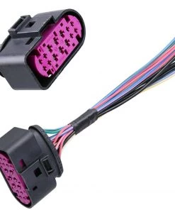 HJL Autoparts Genuine 14 Pin Plug Pigtail Xenon Headlight Connector For AUDI Q5 A4 1J0973737 - #24914-47101