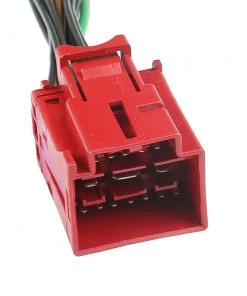 HJL Autoparts Genuine 17 Pin Red Plug Wiring Connector Harness 4F0972575B For Audi A4 A5 A6 Q5 - #24917-47101