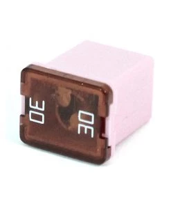 HJL Autoparts 25 Pcs Automotive J Case Low Profile Fuse Assortment Set 58V 20A 30A 40A 50A 60A - #FUSEO-70121