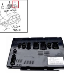 HJL Autoparts Fit Mercedes Benz W164 SAM Signal Acquisition Control Module Unit OEM 1649005401 - #32072-41000
