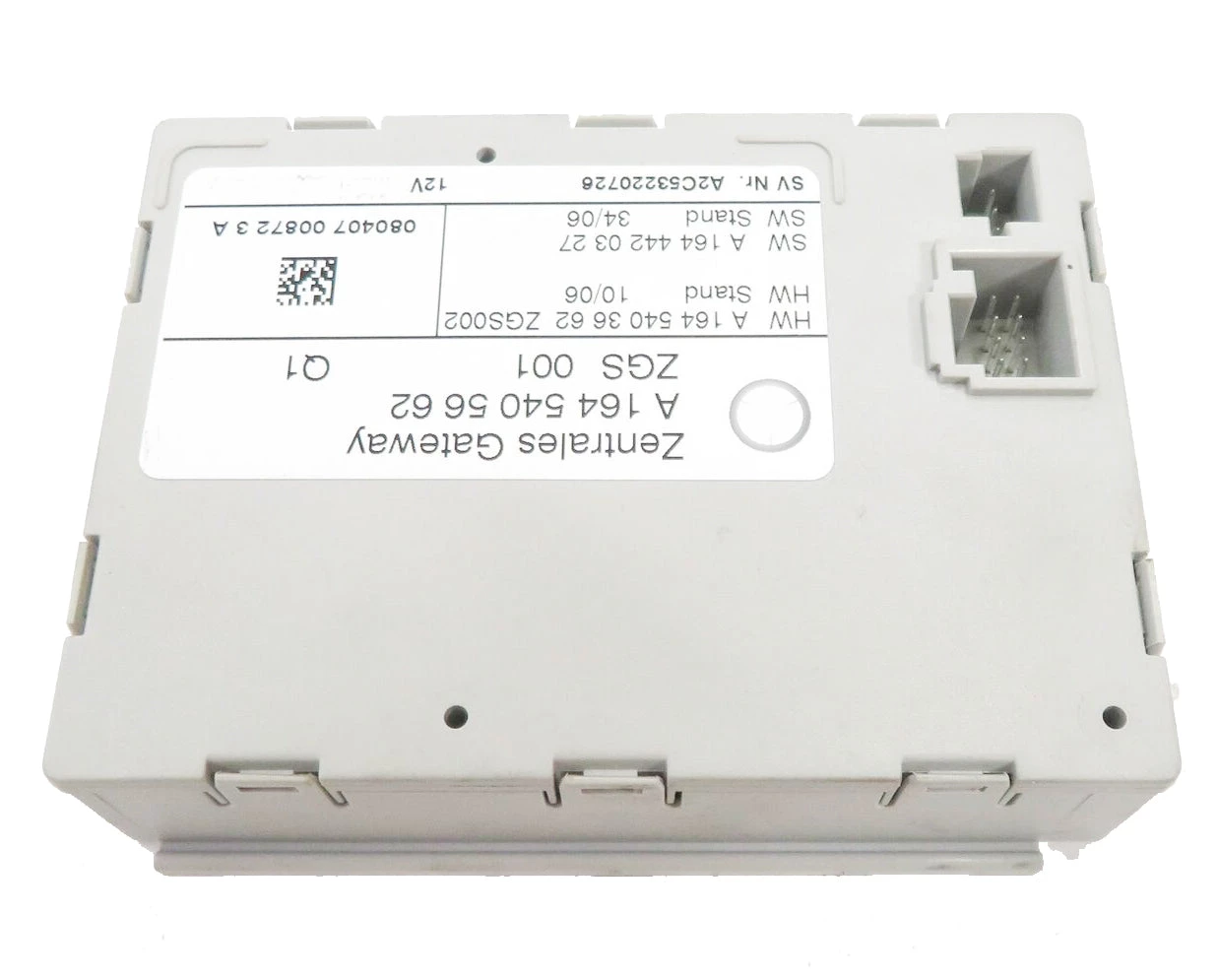 HJL Autoparts Central Gateway Control Module For Mercedes W164 GL450 ML350 ML550 1645405662 - #32164-41000 MERCEDES BENZ 4 HJL Autoparts Central Gateway Control Module For Mercedes W164 GL450 ML350 ML550 1645405662 - #32164-41000 MERCEDES BENZ