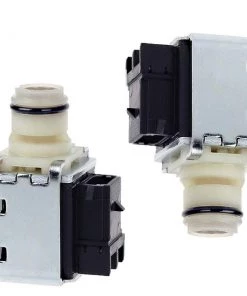 HJL Autoparts 4L60E 2 PCS Transmission Shift Solenoid Valve Set For GM Chevy Buick 24230298 - #HJ-38003-SD