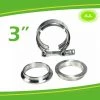 HJL Autoparts 3" Exhaust Pipe Clamp Vband Mild Steel Flanges Clamp Strong T-bolt 304 Stainless - #TOKIT-99030 HAND TOOL