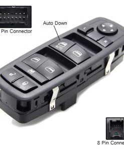 HJL Autoparts SMART ACCESSORY Power Door Window Switch Driver Side For Dodge Nitro Journey Jeep Liberty 08-12 - #44077-31000