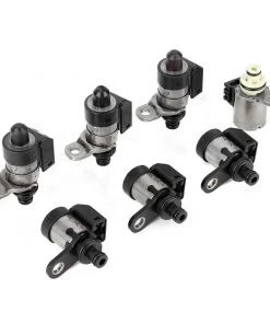 HJL Autoparts 7 PCS RE5R05A Transmission Solenoids Kit Set Replacement For Nissan Frontier Pathfinder Infiniti Hyundai Genesis Kia Borrego(Re-manufactured) - #HJ-49178-SLD