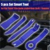 HJL Autoparts 5 Pcs Car Door Trim Audio Stereo GPS Panel Moulding Pro Removal Install Pry Tools - #TOKIT-99805