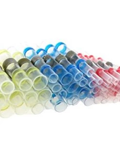 HJL Autoparts 200 Pcs Solder Seal Butt Connectors & Heat Shrink Wire Terminals Kit 26-10 GA - #HSKIT-18330 SMART ACCESSORY