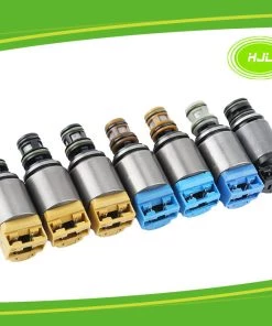 HJL Autoparts 6HP19 26 32 Transmission Solenoids Kit Replacement For BMW X3 X5 Audi A6 A8 Q7 Jaguar S Type Land Rover LR2 1068298044 (Re-manufactured) - #HJ-02013-SLD