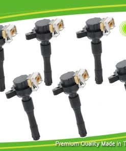 HJL Autoparts 6 Set Ignition Coil For 1994-2005 BMW E36 E39 E46 X5 Z8 325 328 525i 12131748017 - #02355-73106