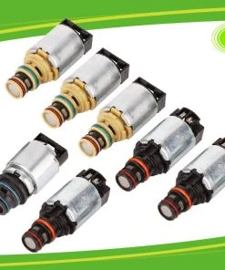 HJL Autoparts 6T40 Transmission Solenoid Kit 7pcs Automatic Transmission Solenoid Replacement For Chevrolet Cruze Cptiva Saab 9-4x Buick GL8 - #HJ-77640-SLD