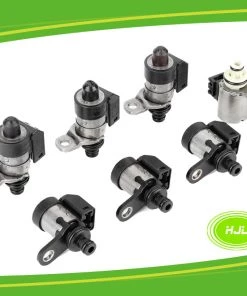 HJL Autoparts 7 PCS RE5R05A Transmission Solenoids Kit Set Replacement For Nissan Frontier Pathfinder Infiniti Hyundai Genesis Kia Borrego(Re-manufactured) - #HJ-49178-SLD