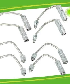 HJL Autoparts 8 PCS Fuel Injector Supply Lines For Chevrolet Silverado GMC Sierra 6.6L 904126 - #37766-72100