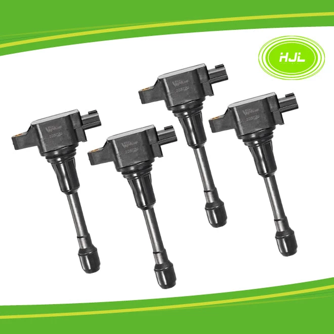 HJL Autoparts Set Of 4 Ignition Coil Compatible With 2004-2018 Nissan Altima Versa Sentra Rogue Cube QX60 NV200 2.5L 2.0L 1.8L 1.6L UF549 & 9029 - #49168-73104 3 HJL Autoparts Set Of 4 Ignition Coil Compatible With 2004-2018 Nissan Altima Versa Sentra Rogue Cube QX60 NV200 2.5L 2.0L 1.8L 1.6L UF549 & 9029 - #49168-73104