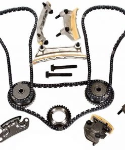 HJL Autoparts Timing Chain Kit Fits For SAAB 9-3 9-4X 9-5 2.8L Turbocharged B284 B284R 2006-11 W/Gears - #HJ-92005-G