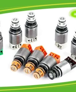 HJL Autoparts 9 PCS 8HP45 8HP70 Transmission Solenoids Set For Audi Q7 Jaguar XJ Range Rover - #HJ-58526-SLD