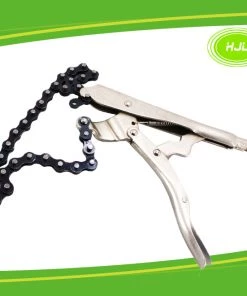 HJL Autoparts 10inch/254mm Locking Chain Clamp Vise Grip Great Tool Holding Pipe Wrench - #TOKIT-98310 HAND TOOL