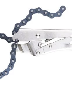 HJL Autoparts 10inch/254mm Locking Chain Clamp Vise Grip Great Tool Holding Pipe Wrench - #TOKIT-98310 HAND TOOL