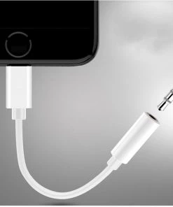 HJL Autoparts EarPod Earphone+Lightning To 3.5mm Headphone Jack Adapter For IPhone X 8 7 6 5 4 - #AE-8910
