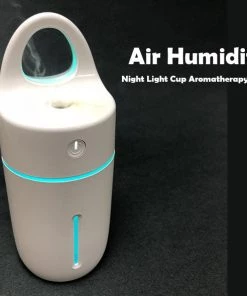 HJL Autoparts Air Humidifier Night Light Cup Aromatherapy Sprayer For Car Home Office & Travel - #ASSRY-70518