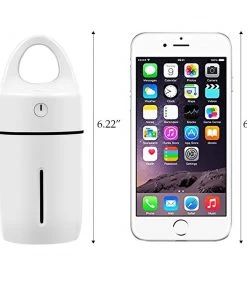 HJL Autoparts Air Humidifier Night Light Cup Aromatherapy Sprayer For Car Home Office & Travel - #ASSRY-70518