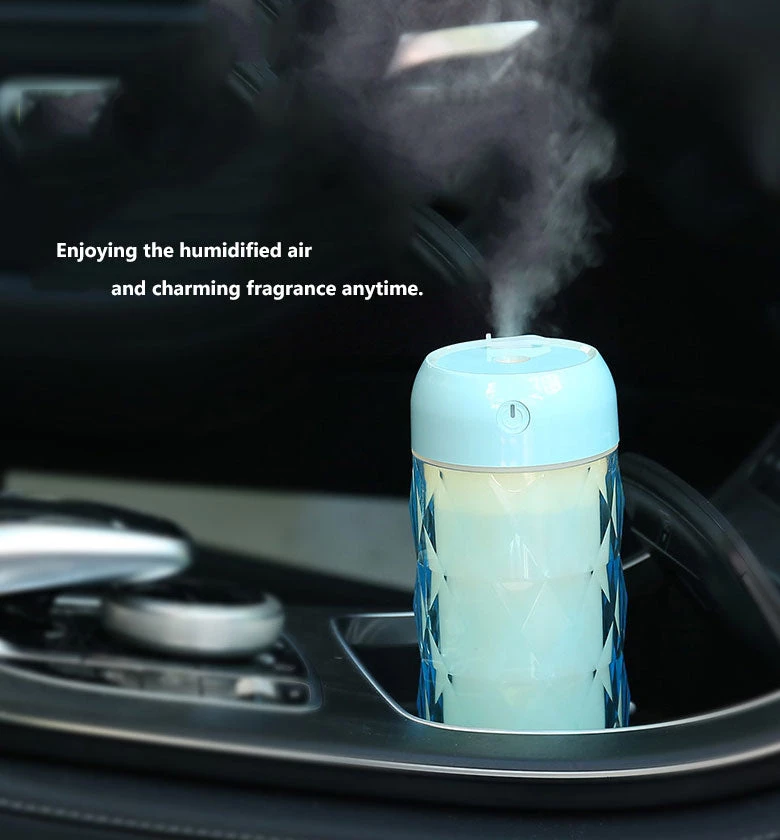 HJL Autoparts SMART ACCESSORY Multi Function Led Air Humidifier Aroma Diffuser Crystal Bottle W/USB Light&Fan - #ASSRY-70700 7 HJL Autoparts SMART ACCESSORY Multi Function Led Air Humidifier Aroma Diffuser Crystal Bottle W/USB Light&Fan - #ASSRY-70700
