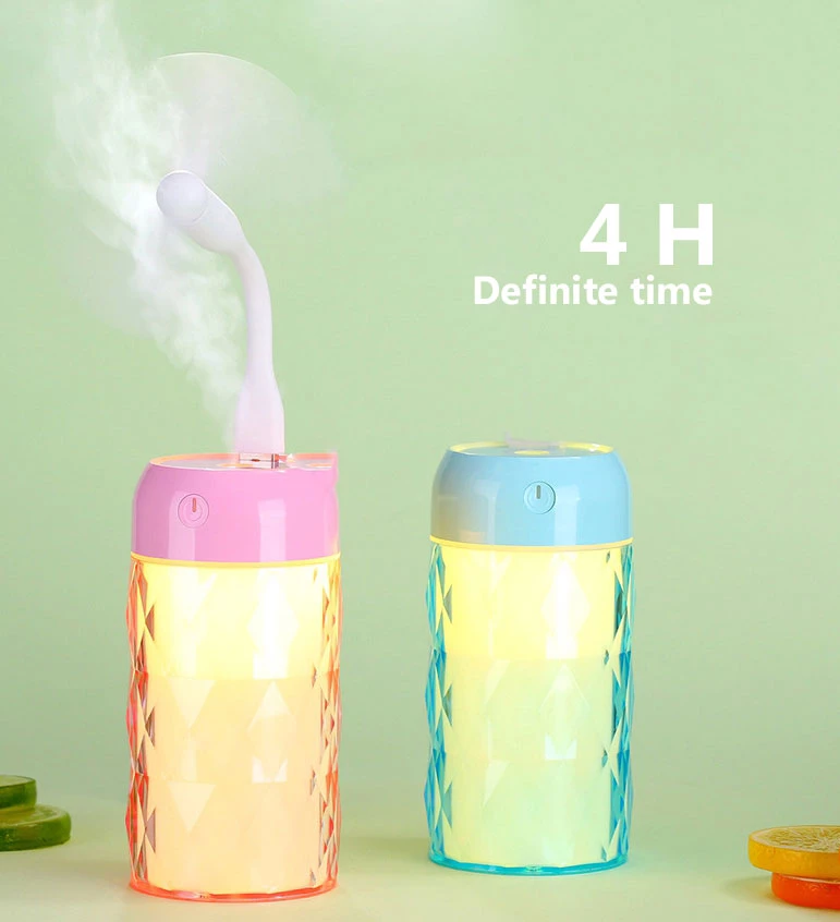 HJL Autoparts SMART ACCESSORY Multi Function Led Air Humidifier Aroma Diffuser Crystal Bottle W/USB Light&Fan - #ASSRY-70700 8 HJL Autoparts SMART ACCESSORY Multi Function Led Air Humidifier Aroma Diffuser Crystal Bottle W/USB Light&Fan - #ASSRY-70700
