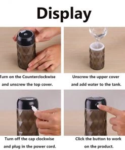 HJL Autoparts SMART ACCESSORY Multi Function Led Air Humidifier Aroma Diffuser Crystal Bottle W/USB Light&Fan - #ASSRY-70700 27 HJL Autoparts SMART ACCESSORY Multi Function Led Air Humidifier Aroma Diffuser Crystal Bottle W/USB Light&Fan - #ASSRY-70700