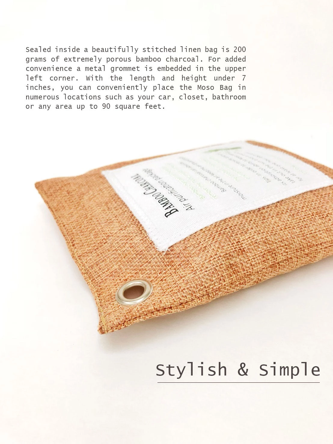 HJL Autoparts 2 X Natural Charcoal Air Purifying Bags Odor Absorber 200gx1 And 300gx1 - #ASSRY-71100 SMART ACCESSORY 11 HJL Autoparts 2 X Natural Charcoal Air Purifying Bags Odor Absorber 200gx1 And 300gx1 - #ASSRY-71100 SMART ACCESSORY