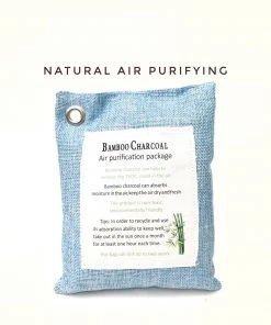 HJL Autoparts Natural Charcoal Air Purifying Bag Fragrance Free, Chemical Free, Odor Absorber 300g - #ASSRY-71000