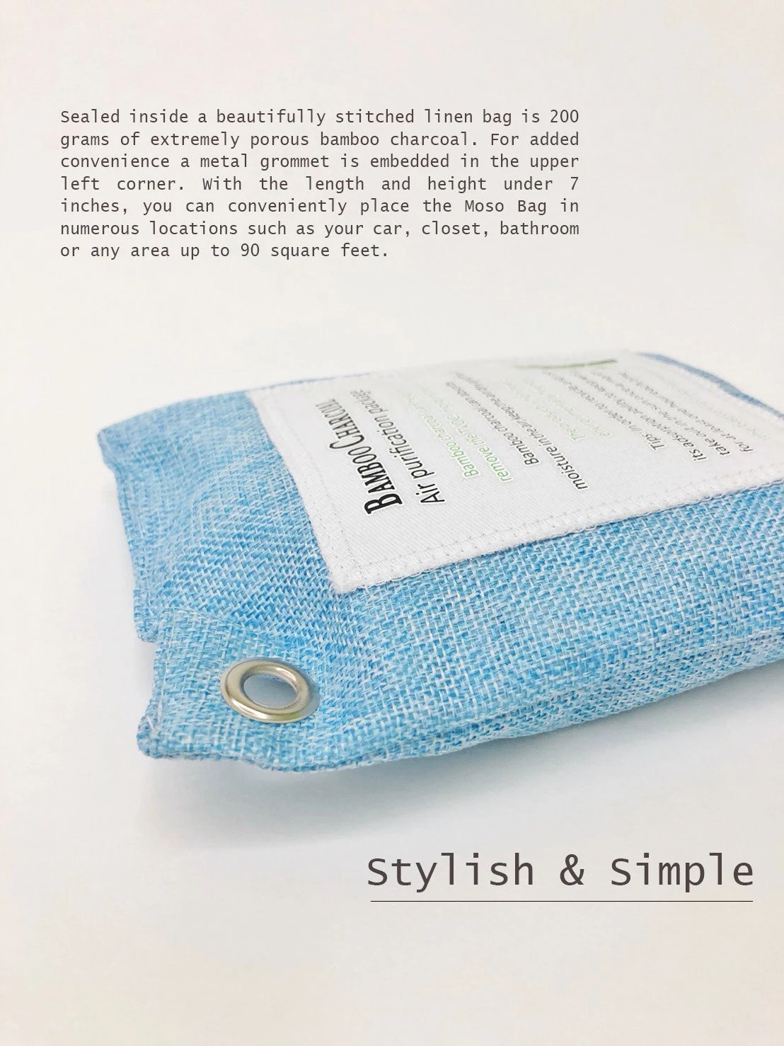 HJL Autoparts 2 X Natural Charcoal Air Purifying Bags Odor Absorber 200gx1 And 300gx1 - #ASSRY-71100 SMART ACCESSORY 19 HJL Autoparts 2 X Natural Charcoal Air Purifying Bags Odor Absorber 200gx1 And 300gx1 - #ASSRY-71100 SMART ACCESSORY