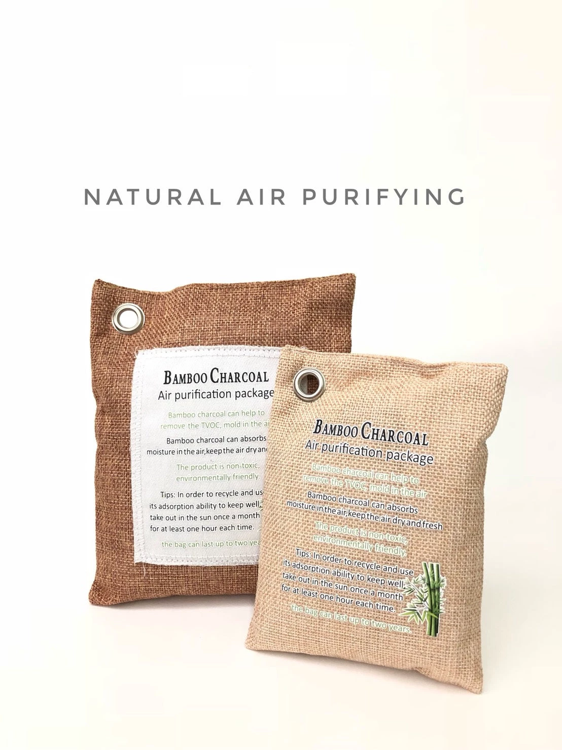 HJL Autoparts 2 X Natural Charcoal Air Purifying Bags Odor Absorber 200gx1 And 300gx1 - #ASSRY-71100 SMART ACCESSORY 7 HJL Autoparts 2 X Natural Charcoal Air Purifying Bags Odor Absorber 200gx1 And 300gx1 - #ASSRY-71100 SMART ACCESSORY