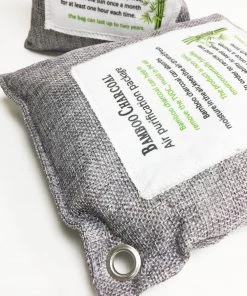 HJL Autoparts Natural Charcoal Air Purifying Bag Fragrance Free, Chemical Free, Odor Absorber 300g - #ASSRY-71000