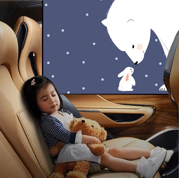 HJL Autoparts SMART ACCESSORY Car Rear Side Window Curtain, Adjustable & Flexible Magnetic Sun Shade X 2 PCS - #ASSRY-72102 8 HJL Autoparts SMART ACCESSORY Car Rear Side Window Curtain, Adjustable & Flexible Magnetic Sun Shade X 2 PCS - #ASSRY-72102