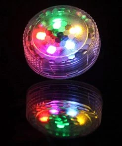 HJL Autoparts 2 PCS Car Door Warning Light 5 LED Wireless Safety Anti Collision Alarm Lamp - #ASSRY-73662 SMART ACCESSORY