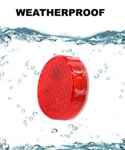 HJL Autoparts 2 PCS Car Door Warning Light 5 LED Wireless Safety Anti Collision Alarm Lamp - #ASSRY-73662 SMART ACCESSORY