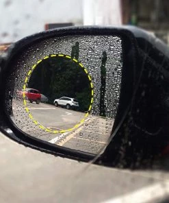 HJL Autoparts 2PCS Car Anti Fog Coating Rainproof Rear View Mirror Waterproof Protective Film - #ASSRY-81010