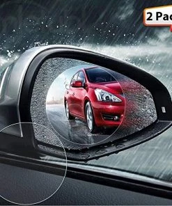 HJL Autoparts 2PCS Car Anti Fog Coating Rainproof Rear View Mirror Waterproof Protective Film - #ASSRY-81010