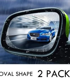 HJL Autoparts SMART ACCESSORY 2PCS Car Anti Fog Coating Rainproof Rear View Mirror Waterproof Protective Film - #ASSRY-81020
