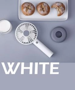 HJL Autoparts SMART ACCESSORY Handheld Mini USB Fan Portable Personal Rechargeable W/LED Colorful Night Light - #ASSRY-82100